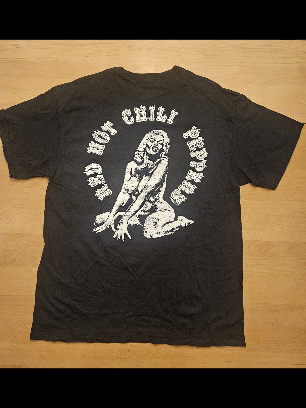 Black Graphic Backprint T-Shirt